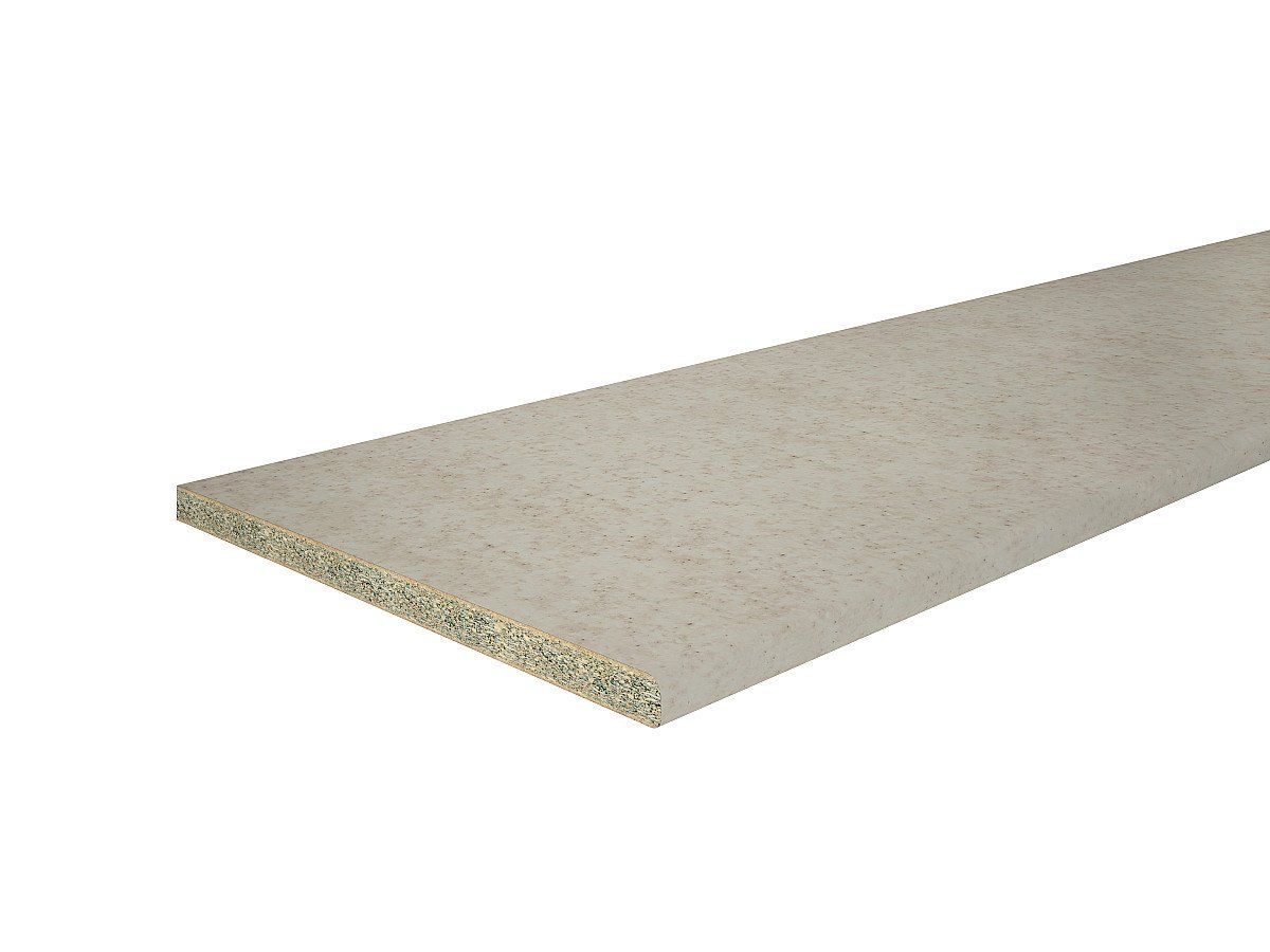 Столешница Hard-38U Прямая (упак.) Камень бежевый 38x3050x600