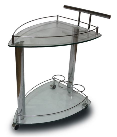 5068-CG SC Столик сервировочный (Хром, стекло), шт