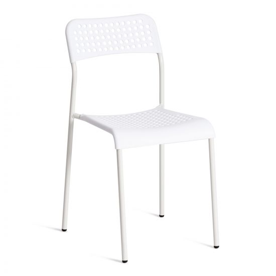 Стул ADDE (mod. C-049) - 1 шт. в упаковке металл-пластик, 39 х 49 х 78 см, White (белый)