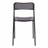 Стул ADDE (mod. C-049) металл-пластик, 39 х 49 х 78 см, Black(черный) разборный - 4