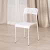 Стул ADDE (mod. C-049) металл-пластик, 39 х 49 х 78 см, White(белый) разборный - 10