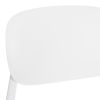 Стул ADORE (mod. XRB-1025) пластик, белый (white), 41 х 53 х 81,5 см - 8
