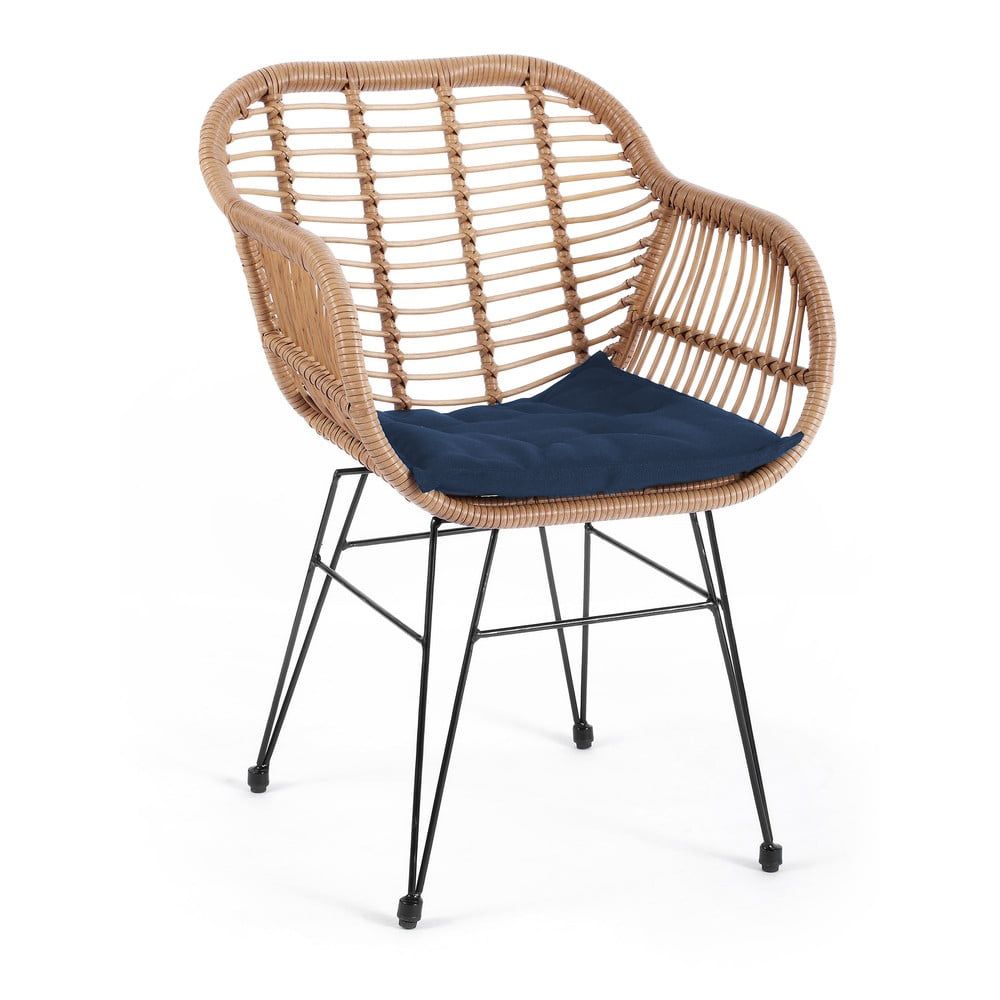 Стул Адриан арт.GS006, бежевый синий "Garden story"