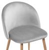Стул Aldo grey - wood - 11