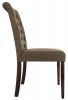 11018 Стул Amelia dark walnut - fabric brown - 12