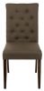 11018 Стул Amelia dark walnut - fabric brown - 7