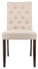 11017 Стул Amelia dark walnut - fabric cream - 3