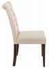 11017 Стул Amelia dark walnut - fabric cream - 4