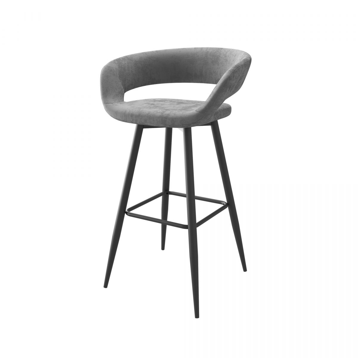 Стул барный Барни Р 700, Черный |