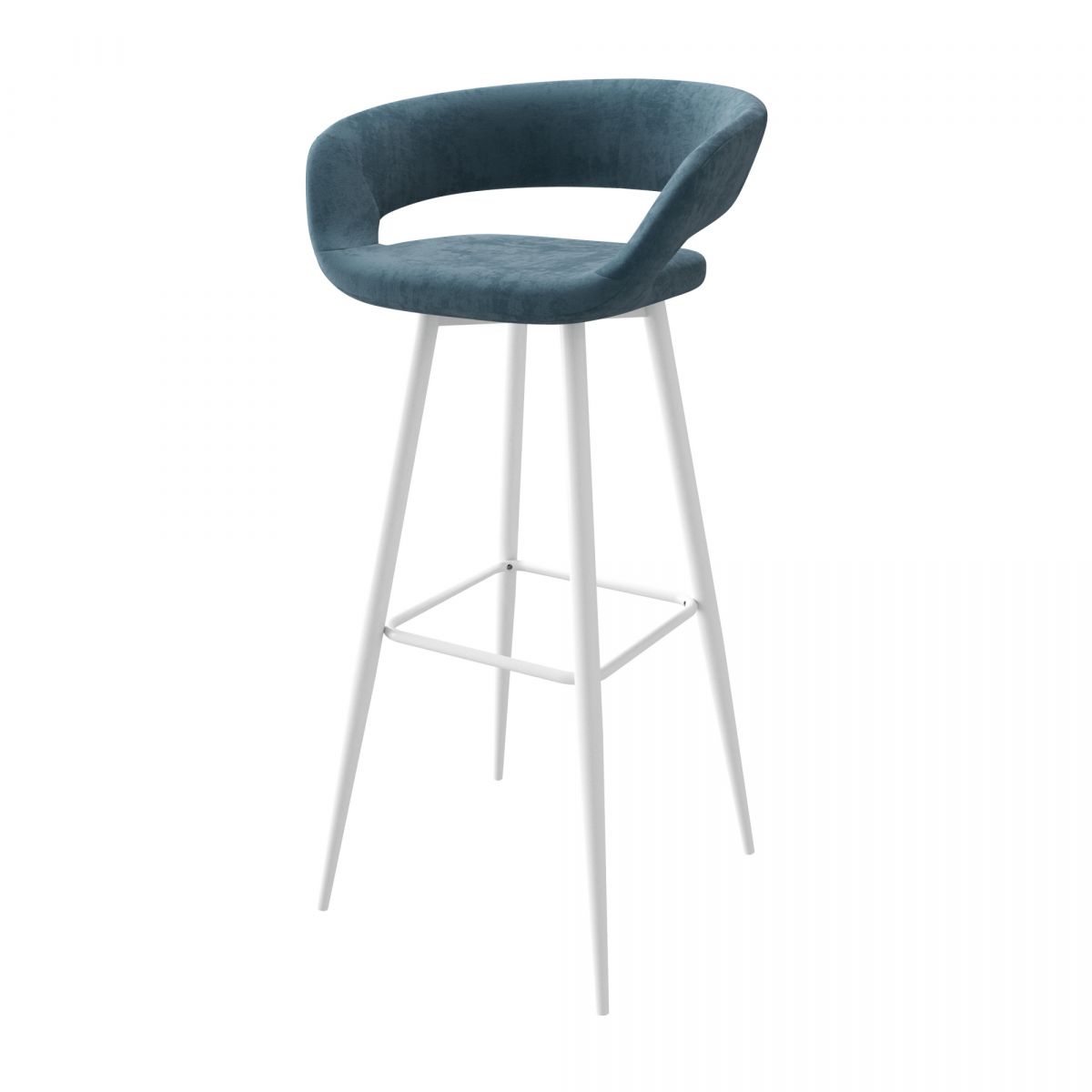 Стул барный Барни Р 900, b08 BLUE LUX |