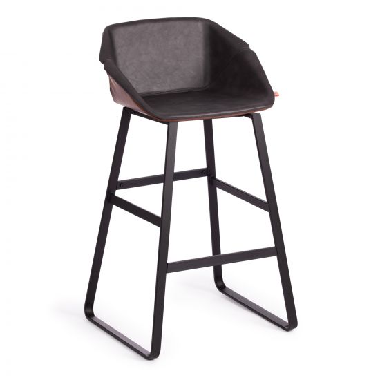 Стул барный DORO (mod. 9088S) пластик-металл, 53,5 х 52 х 74 х 97,5 см , Grey (Cерый) 7 - Brown (Коричневый) 9 - черный