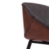Стул барный DORO (mod. 9088S) пластик-металл, 53,5 х 52 х 74 х 97,5 см , Grey (Cерый) 7 - Brown (Коричневый) 9 - черный - 7