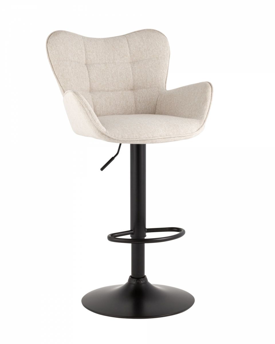 Стул барный Гранд серо-бежевый