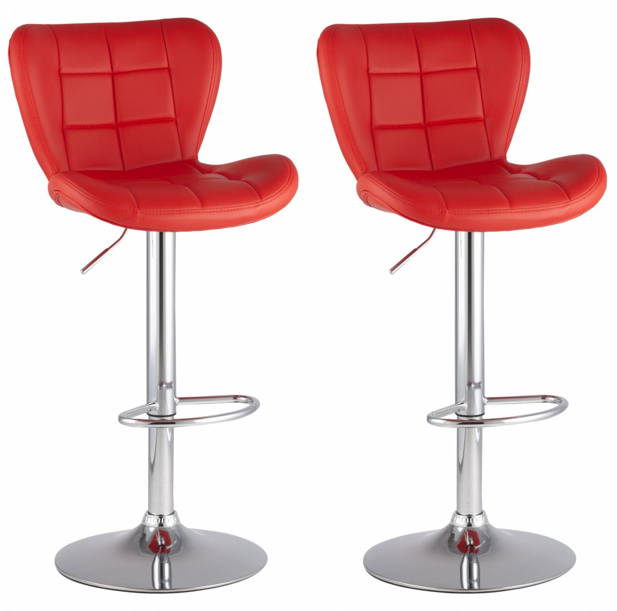 Стул барный ПОРШЕ красный NP (набор 2 шт)