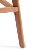 Стул барный TULIP BAR (mod. C1014H) пластик-дерево, 57 х 48 х 114 см, черный 3010-натуральный - 10