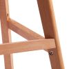 Стул барный TULIP BAR (mod. C1014H) пластик-дерево, 57 х 48 х 114 см, черный 3010-натуральный - 9