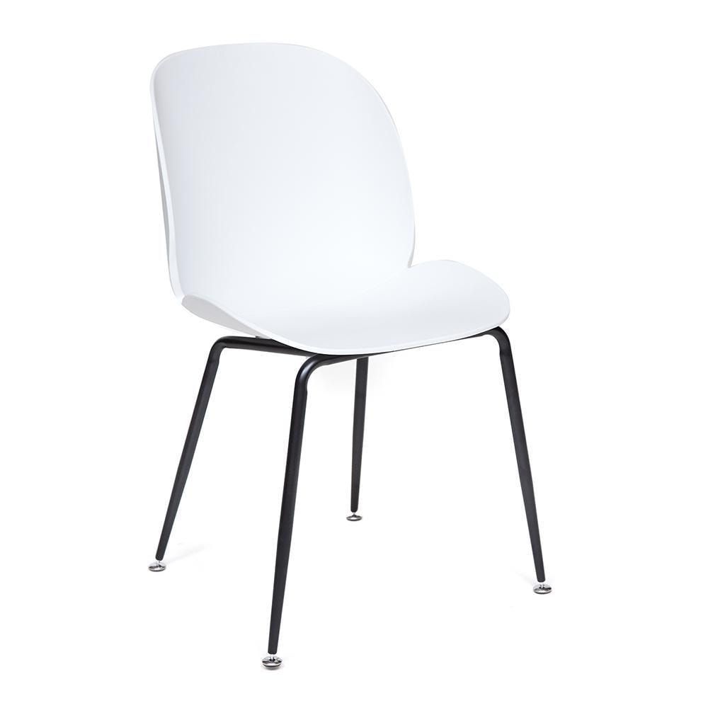 Стул Beetle Chair (mod.70) - 1 шт. в упаковке металл-пластик, 46*57,5*86см, белый