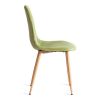 Стул BREEZE (mod. JSC-58) Велюр-металл , 44 х 53 х 86 см, Green (зеленый) HLR54 - натуральный - 7