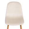 Стул Бриз-Breeze (мод.4724)-2 шт. в упаковке велюр-металл, 44х53х87см, светло-бежевый (HLR1)-натурал - 6