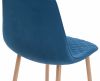 Стул Capri dark blue - wood - 5