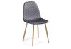 Стул Capri dark gray - wood - 6