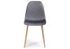 Стул Capri dark gray - wood - 7