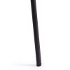 Стул CAROL (mod. UC06) металл, вельвет, 45 х 56 х 82 см, Coral (коралловый) HLR44 - черный - 7