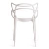 Стул Cat Chair (mod. 028) пластик, 53 x 59 x 82,5 см, белый (White C0057) - 4