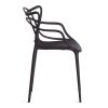 Стул Cat Chair (mod. 028) пластик, 53 x 59 x 82,5 см, черный (Black 3010) - 2