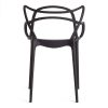 Стул Cat Chair (mod. 028) пластик, 53 x 59 x 82,5 см, черный (Black 3010) - 4