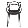 Стул Cat Chair (mod. 028) пластик, 53 x 59 x 82,5 см, черный (Black 3010) - 5