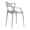 Стул Cat Chair (mod. 028) пластик, 53 x 59 x 82,5 см, темно-серый (Dark grey NX-GR-20) - 3