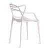 Стул Cat Chair (mod. 028) пластик, 54,5*56*84см, белый, 018 - 3