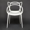 Стул Cat Chair (mod. 028) пластик, 54,5*56*84см, белый, 018 - 2