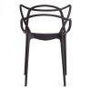Стул Cat Chair (mod. 028) пластик, 54,5*56*84см, черный, 3010 - 4