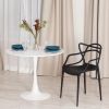 Стул Cat Chair (mod. 028) пластик, 54,5*56*84см, черный, 3010 - 8