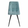 Стул CHILLY (mod. 7095-1) ткань-металл, 45x53х88 см, высота до сиденья 50 см, мятный barkhat 88-черн - 5