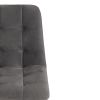 Стул CHILLY (mod. 7095-1) ткань-металл, 45x53х88 см, высота до сиденья 50 см, серый barkhat 26-черны - 6