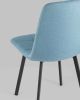Стул Chilly рогожка голубой 4 шт. - 7