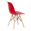 Стул CINDY (EAMES) (mod. 001) - 1 шт. в упаковке дерево бук-металл-сиденье пластик, 51x46x82.5см, кр - 3