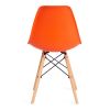 Стул CINDY (EAMES) (mod. 001) - 1 шт. в упаковке дерево бук-металл-сиденье пластик, 51x46x82.5см, ор - 4
