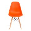 Стул CINDY (EAMES) (mod. 001) - 1 шт. в упаковке дерево бук-металл-сиденье пластик, 51x46x82.5см, ор - 5