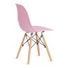 Стул CINDY (EAMES) (mod. 001) - 1 шт. в упаковке дерево бук-металл-сиденье пластик, 51x46x82.5см, св - 3