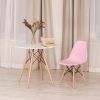Стул CINDY (EAMES) (mod. 001) - 1 шт. в упаковке дерево бук-металл-сиденье пластик, 51x46x82.5см, св - 9