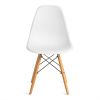 Стул CINDY (EAMES) (mod. 001) - 1 шт. в упаковке дерево бук-металл-сиденье пластик, 51x46x82.5см, wh - 5