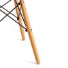 Стул CINDY (EAMES) (mod. 001) дерево бук-металл-сиденье пластик, 51x46x82см, оранжевый-orange - 8