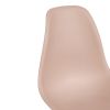 Стул CINDY (EAMES) (mod. 001) дерево бук-металл-сиденье пластик, 51x46x82см, бежевый - beige - 7