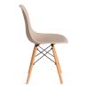 Стул CINDY (EAMES) (mod. 1801) дерево бук-металл-сиденье пластик, 45x51x82 см, Beige (Бежевый) - 2