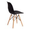 Стул CINDY (EAMES) (mod. 1801) дерево бук-металл-сиденье пластик, 45x51x82 см, Black (черный) - 2