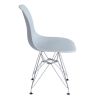 Стул CINDY IRON CHAIR (EAMES) (mod. 002) металл, пластик, 51x46x82,5, серый - 2